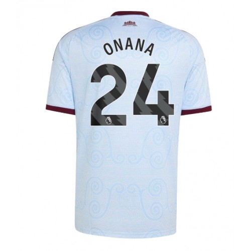 Stroje piłkarskie Aston Villa Amadou Onana #24 Koszulka Trzeciej 2026-27 Krótki Rękaw